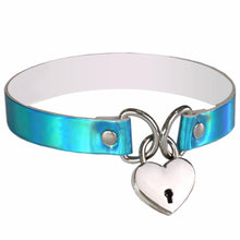 Load image into Gallery viewer, Heart & Key Sissy Locker Choker