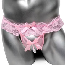 Load image into Gallery viewer, Ruffled Sissy Thong w/ Bows