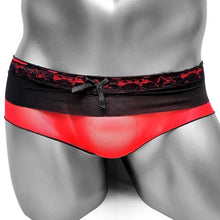 Load image into Gallery viewer, Lace Mesh Patchwork Briefs Panties