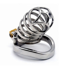 Load image into Gallery viewer, Metal Chastity Cage 2.36 inch Submission Cage