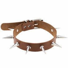 Load image into Gallery viewer, Spiked Sissy Choker