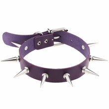 Load image into Gallery viewer, Spiked Sissy Choker
