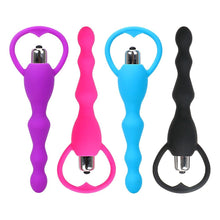 Load image into Gallery viewer, Long Anal Beads Plug & Prostate Massager