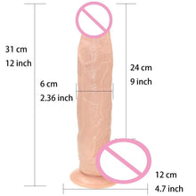 Load image into Gallery viewer, WOW!! 12 Inch Sissy Penetrator