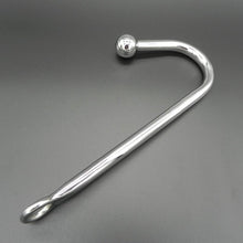 Load image into Gallery viewer, Chrome Plated Anal Hook w/ Ball Hole