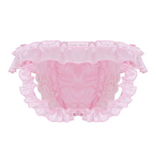 Load image into Gallery viewer, Slutty Sissy Open Butt Ruffle Panties