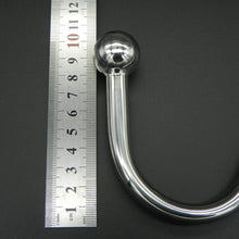 Load image into Gallery viewer, Chrome Plated Anal Hook w/ Ball Hole