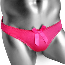 Load image into Gallery viewer, Bowknot Sissy Thong