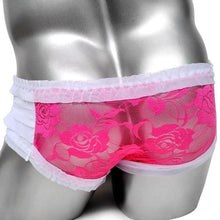 Load image into Gallery viewer, Floral Lace Ruffled Panties
