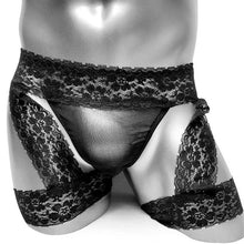 Load image into Gallery viewer, Soft mesh & lace Panties