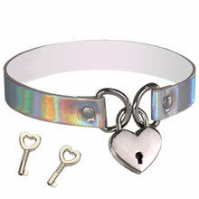 Load image into Gallery viewer, Heart & Key Sissy Locker Choker