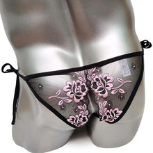 Load image into Gallery viewer, Embroidered Lace Thong