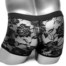 Load image into Gallery viewer, Floral Lace See-through Panties