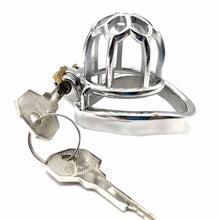 Load image into Gallery viewer, Metal Chastity Cage 1.96 inches Long