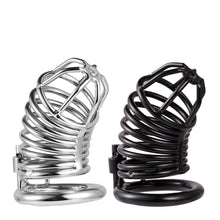 Load image into Gallery viewer, Metal Chastity Cage 3.38 inches Long