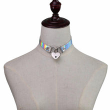 Load image into Gallery viewer, Heart & Key Sissy Locker Choker