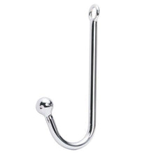 Load image into Gallery viewer, Chrome Plated Anal Hook w/ Ball Hole