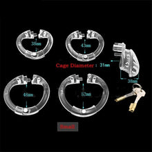 Load image into Gallery viewer, Plastic Chastity Cage Ventilated