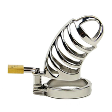 Load image into Gallery viewer, The Sexless Inn Keeper Metal Chastity Device 3.35 inches long