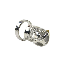 Load image into Gallery viewer, The Sexless Inn Keeper Metal Chastity Device 3.35 inches long