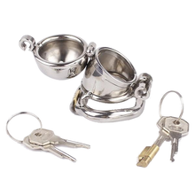 Load image into Gallery viewer, Double Locked Cock Male Chastity Device 2.56 inches long