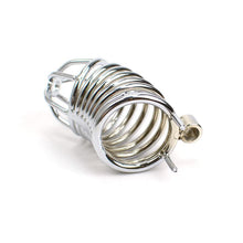 Load image into Gallery viewer, METAL Chastity COCK CAGE 3.31 INCHES LONG