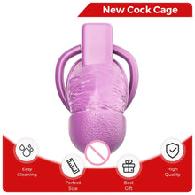 Load image into Gallery viewer, Mistress Shiny Penis Chastity Cage