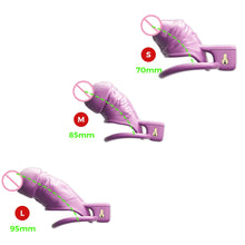 Load image into Gallery viewer, Mistress Shiny Penis Chastity Cage