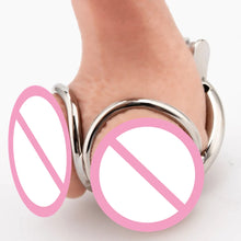 Load image into Gallery viewer, Stainless Steel Balls Chastity Penis Cage
