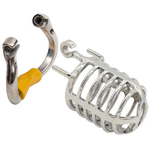 Load image into Gallery viewer, Newest Stainless Steel Male Chastity Device