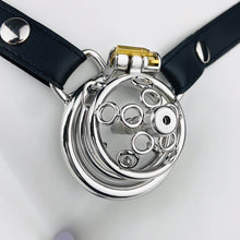 Load image into Gallery viewer, New Five-star Wheel Forging Chastity Cage With Belt