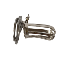 Load image into Gallery viewer, Metal Chastity Cage 3.35 inches long