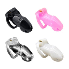 Load image into Gallery viewer, CHASTITY CAGE 1.89 INCHES AND 2.36 INCHES  LONG (All 4 Rings Included)