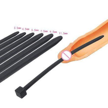 Load image into Gallery viewer, Square-Head Silicone Urethral Sound
