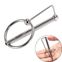 Load image into Gallery viewer, Hollow Stainless Urethra Stretcher Penis Plug