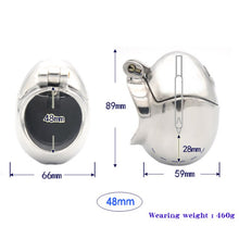 Load image into Gallery viewer, Stainless Egg shaped Cock Cage