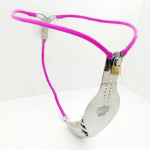 Load image into Gallery viewer, Portable Stainless Steel Chastity Belt