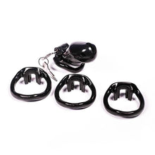Load image into Gallery viewer, Sissy in Pink Resin Chastity Cage 1.89 and 2.35 inches long