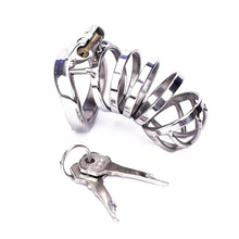 Load image into Gallery viewer, Long & Merciless Chastity Cage 2.28 inches