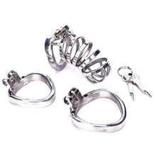 Load image into Gallery viewer, Male Chastity Device 1.77 inches and 2.28 inches long