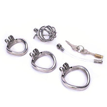 Load image into Gallery viewer, Male Chastity Device 1.77 inches and 2.28 inches long