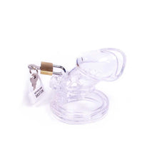 Load image into Gallery viewer, Plastic Chastity Cage 3.35 inches and 3.94 inches long