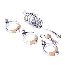 Load image into Gallery viewer, Metal Chastity Device 2.4 In Long