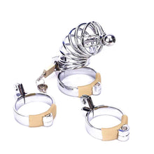 Load image into Gallery viewer, Metal Chastity Device 2.4 In Long