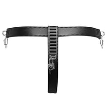 Load image into Gallery viewer, Black Hole Male Chastity Belt 37.40 inches waistline