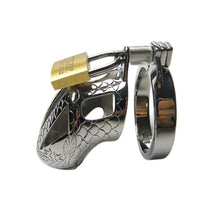 Load image into Gallery viewer, The Dragon Tamer Metal Chastity Device 1.97 inches long