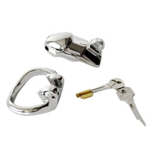 Load image into Gallery viewer, Constant Reminder Metal Cock Cage 3.35 inches long