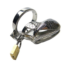 Load image into Gallery viewer, The Dragon Tamer Metal Chastity Device 1.97 inches long