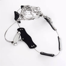 Load image into Gallery viewer, Adjustable Stainless Steel Male Chastity Belt
