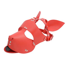 Load image into Gallery viewer, BDSM Head Bondage Dog Headgear Face Mask
